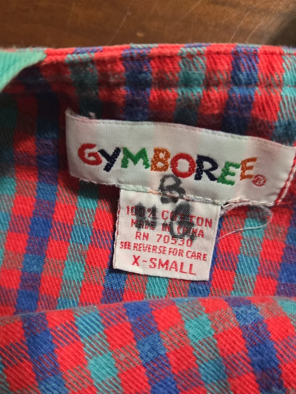 Vintage Rainbow Tag Gymboree Overalls  Xsmall